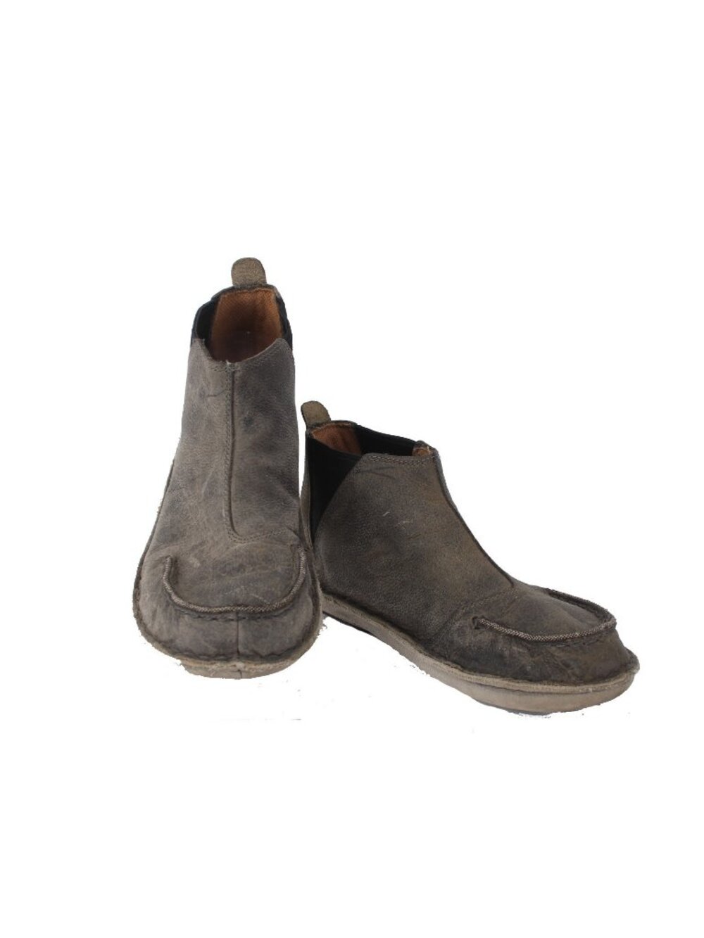 Tamarindo Boots Sz 10 M Brown Moccasin Style Toe Slip On 100% Leather Boots